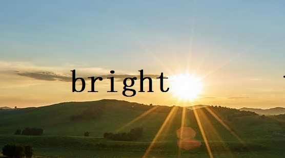 bright是什么意思（bring是什么意思）